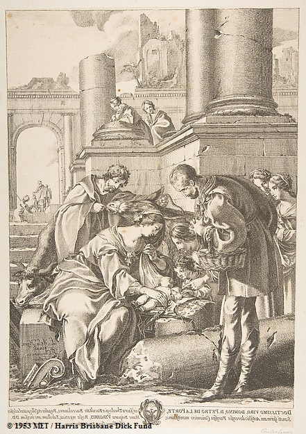 Adoration des Bergers de François Chauveau